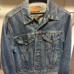 Levi's Vintage-Style Blue Denim Jacket